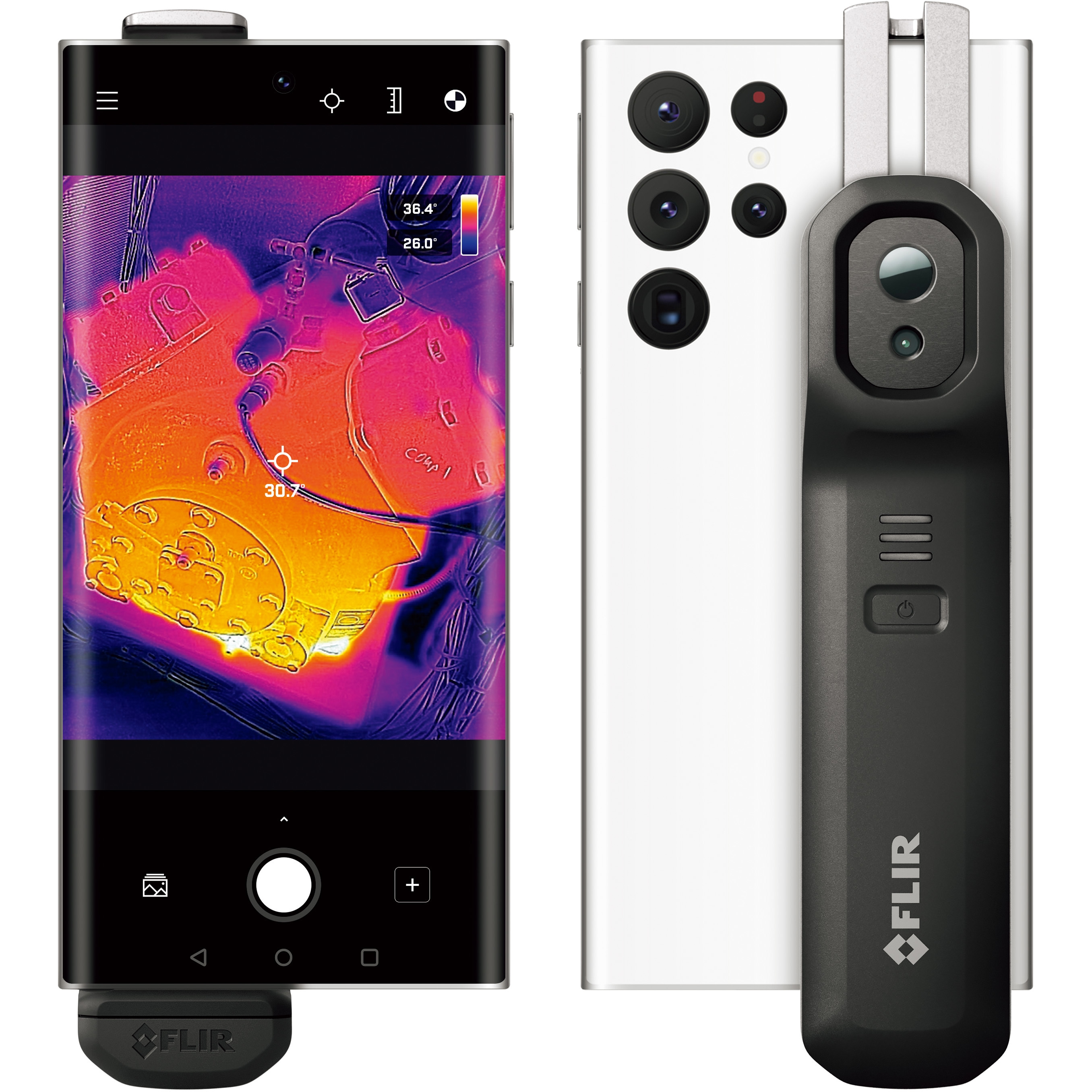 FLIR ONE EDGE サーモグラフィーカメラ Amazon.co.jp: FLIR(フリアー)【国内正規品】FLIR ONE EDGE 赤外線