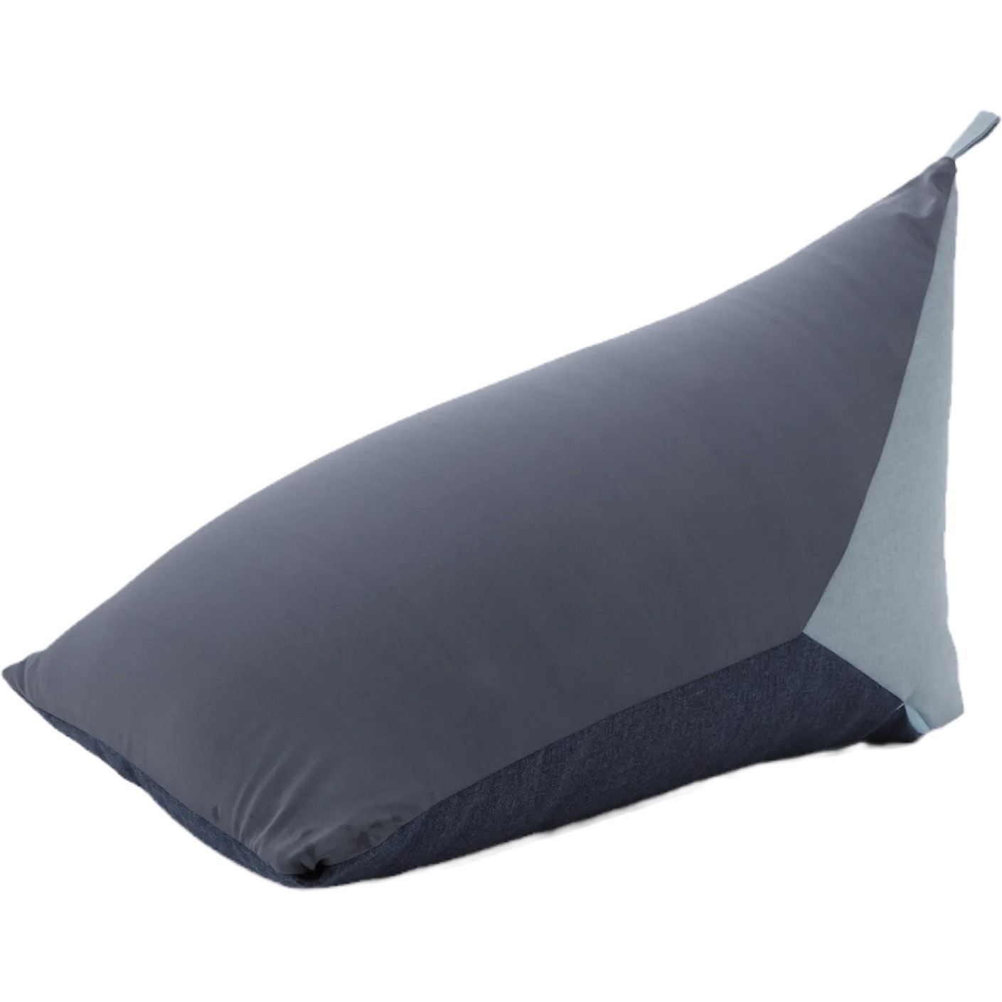 A1180a-611GRY/612DBL/605LBL 三角ビーズクッション 3色カラー セルタン 高さ45cm幅47cm奥行き77cm