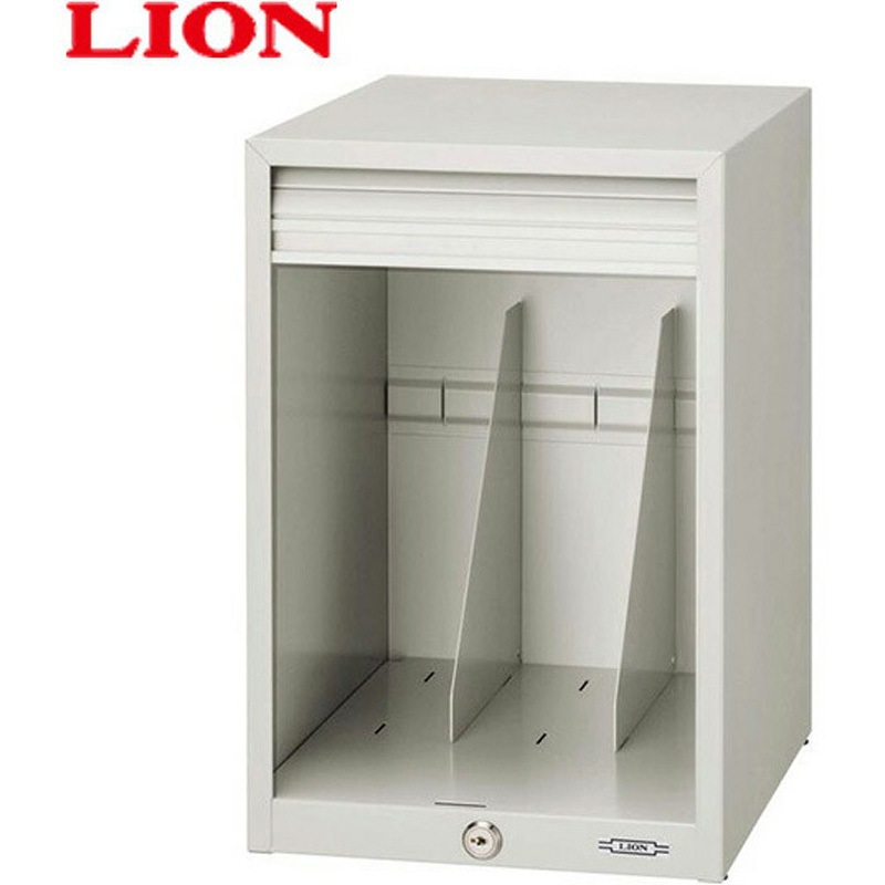 SB-277 シャッターセーフボックス LION (ライオン事務器) 幅27.7cm奥行