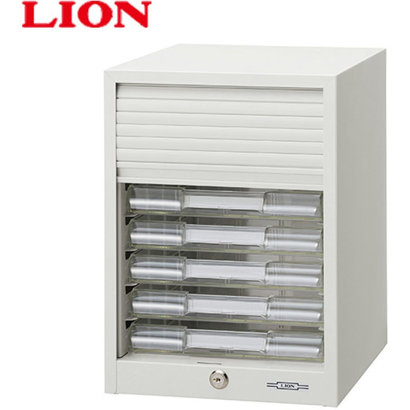 137PT レターケース シャッター扉 LION (ライオン事務器) 幅27.7cm奥行37.3cm高さ37cm 1個