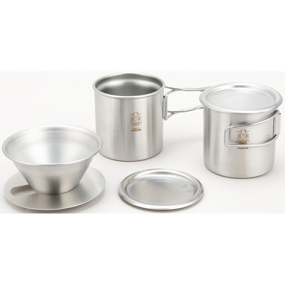 PY-C008 二重マグカップペア&ドリッパーセット タマハシ 1個 PY-C008