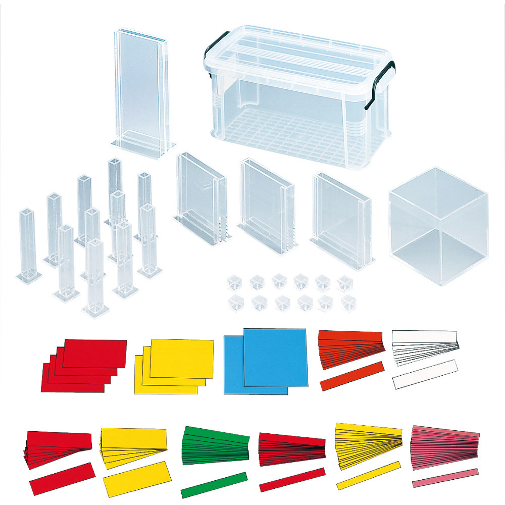 SET-G3 小数・分数水槽セット+分数カラータイルセット 1セット 共栄プラスチック 【通販モノタロウ】