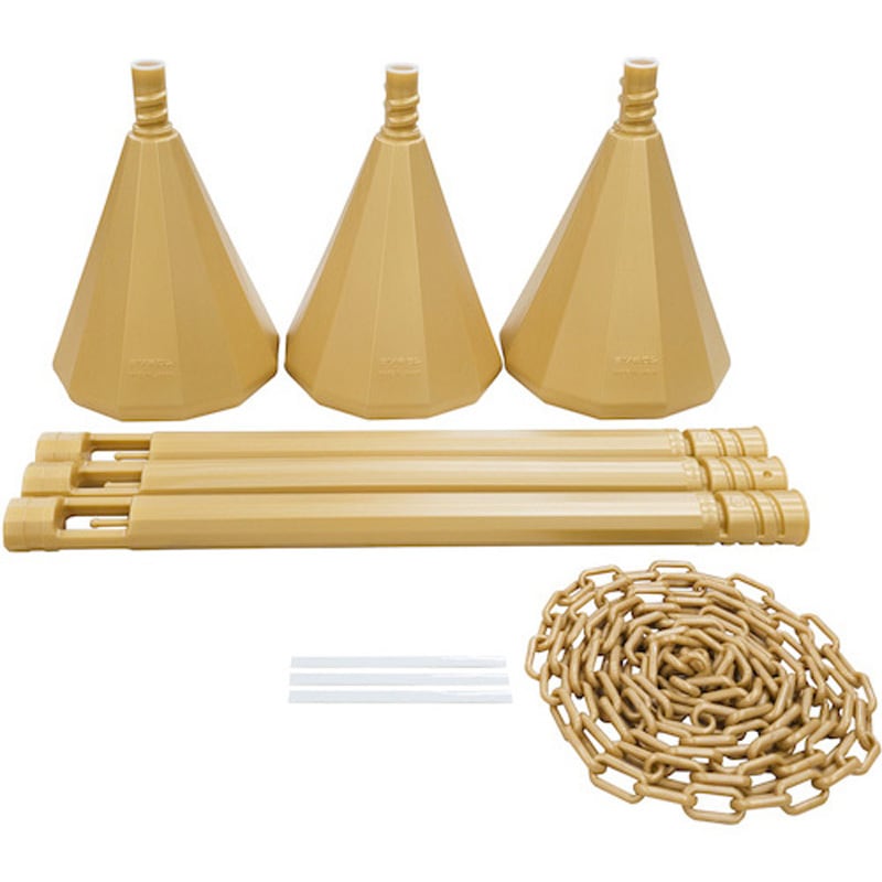 SF-92-LG スマートチェーンポール3本・チェーンセット ミツギロン