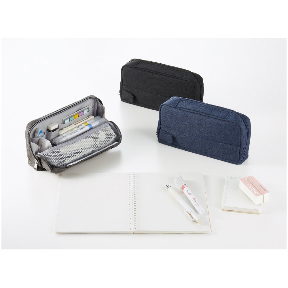 F-VBF261M ツールペンケース<カバコ> コクヨ ファスナー グレー色 F