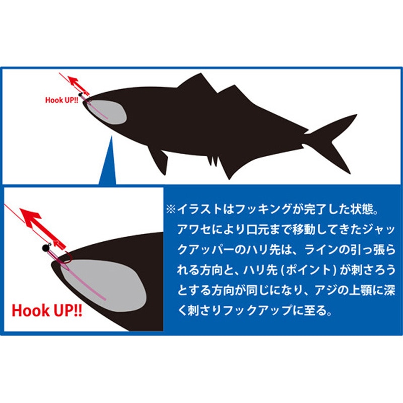 ar様 1.3g-#6 25349 Ar.ヘッド ジャックアッパー Arukazik Japan(アルカ