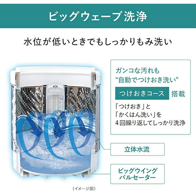 NA-F5B1-LH 全自動洗濯機 1台 Panasonic(パナソニック) 【通販