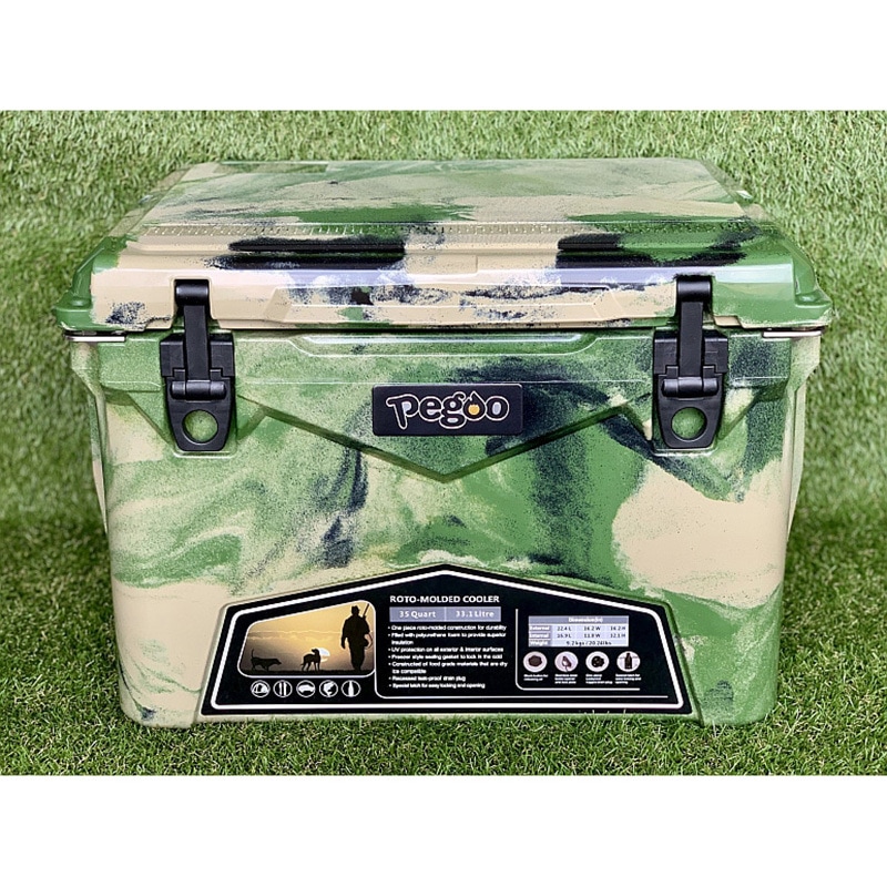 Snow Peak - ハードクーラーボックス HardCoolerBox 35QT CL-03501 最強タッグが生みだした極厚クーラーボックス！ハードロック