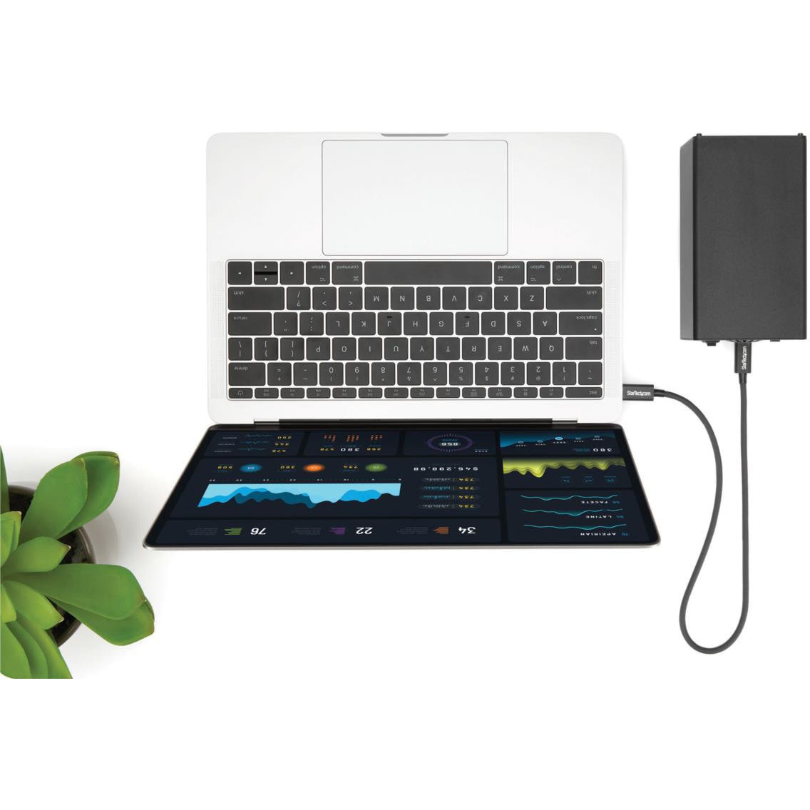 TBLT34MM50CM Thunderbolt 3ケーブル/40Gbps/Thunderbolt 4 USB-C