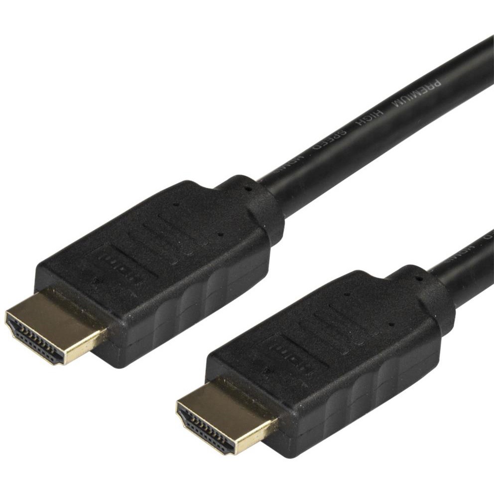 HDMM7MP HDMI 2.0 ケーブル/4K60Hz/プレミアム認証/CL2規格/イーサネット対応/ハイスピードHDMI/オス・オス/ブラック/プレミアムハイスピード 1個 StarTech.com 【通販モノタロウ】
