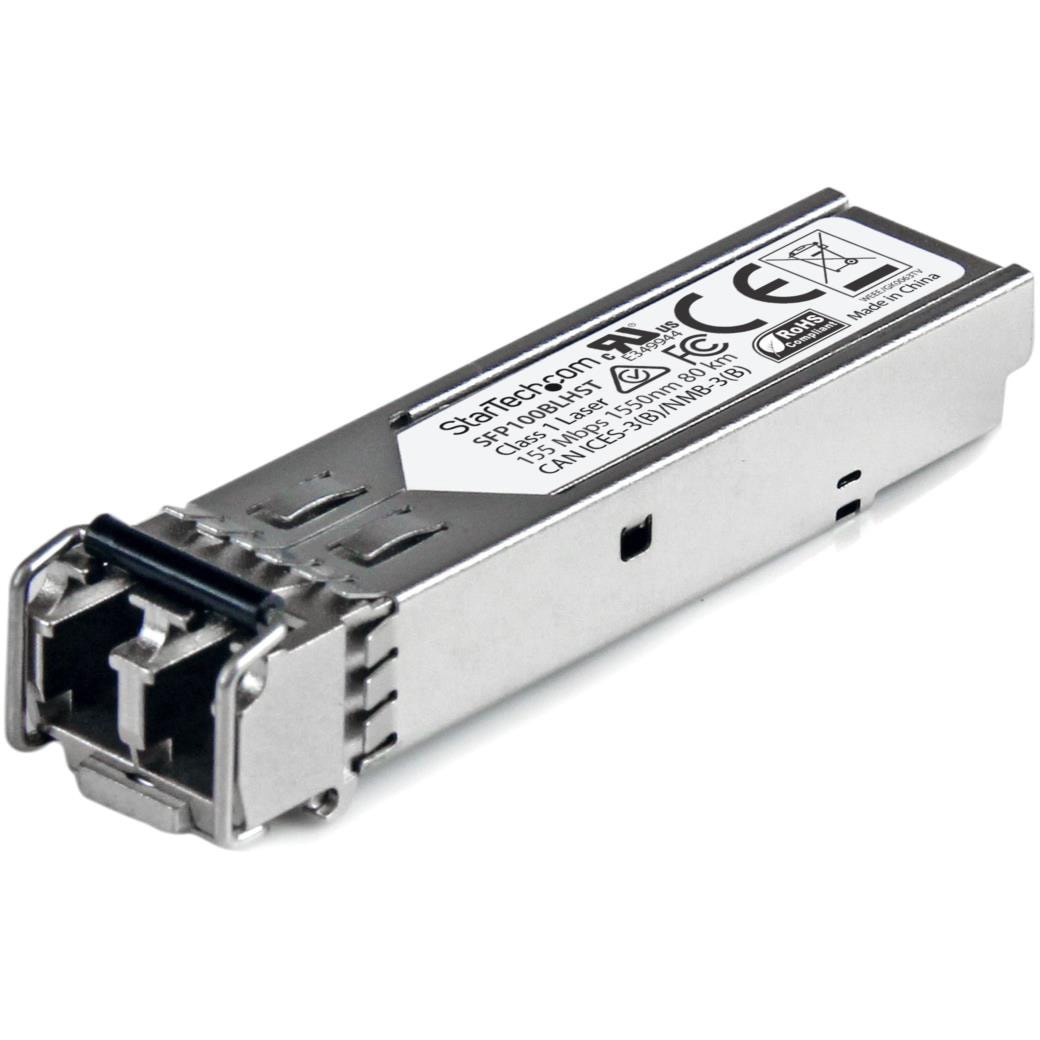 SFP100BLHST SFP モジュール/MSA対応アンコード/100BASE-LH準拠光トランシーバ/1550nm/DDM 1個 StarTech.com 【通販モノタロウ】