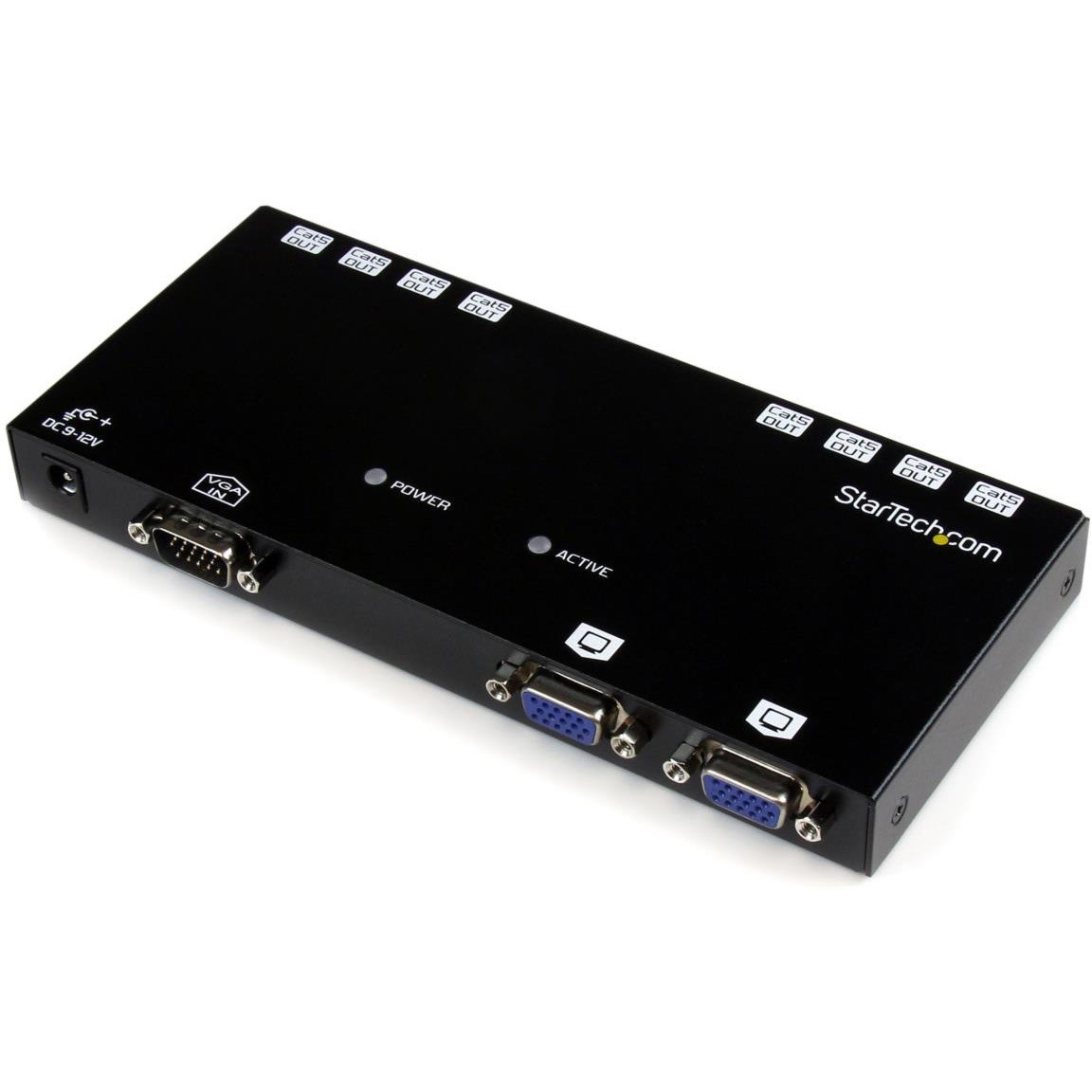 ST1218T Cat5ケーブル対応8ポートVGAディスプレイエクステンダー延長器 送信機のみ 1個 StarTech.com 【通販モノタロウ】