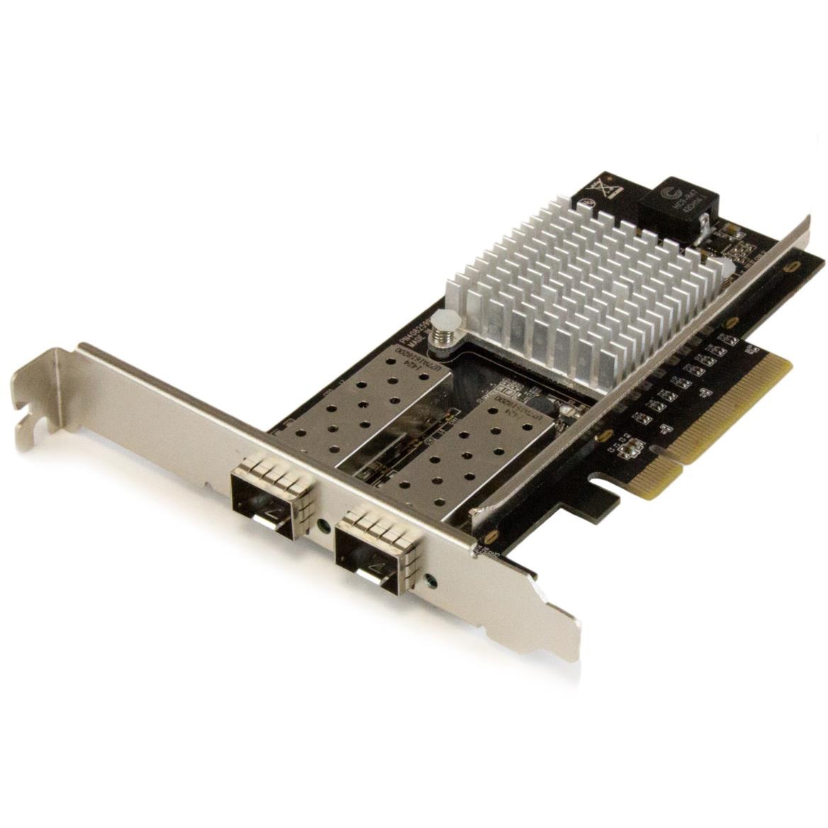 PEX20000SFPI 10GbE/ギガビットイーサネット対応2ポート オープンSFP+搭載 光ファイバーネットワークカード PCI Express Intelチップセット搭載 1個 StarTech.com 【通販モノタロウ】 44,837円