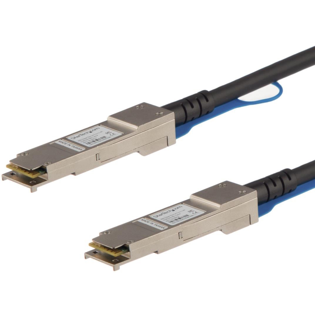 QSFP40GAC7M DAC Twinax ケーブル/7m/MSA対応アンコード /銅線ダイレクトアタッチケーブル/MSA準拠スイッチ対応 1個 StarTech.com 【通販モノタロウ】