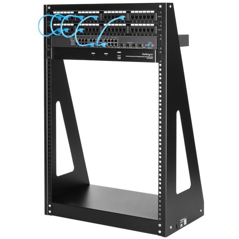 2POSTRACK16 2ポスト オープンフレーム型サーバーラック(重量型) 16U