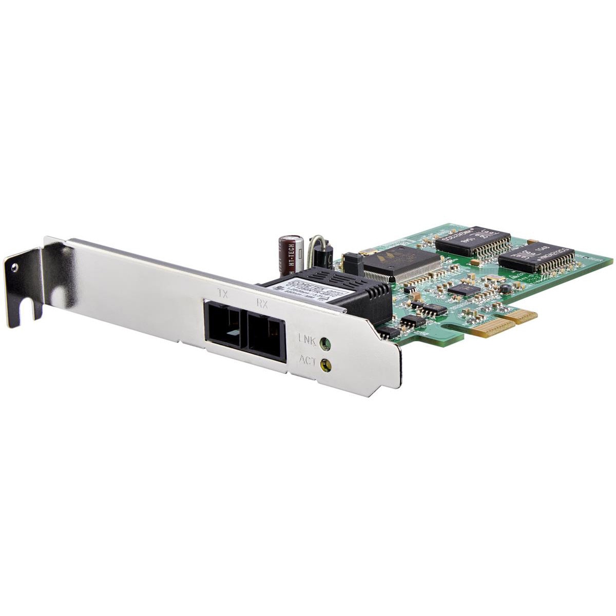 PEX1000MMSC2 PCI Express対応マルチモード2芯SC光ファイバー使用ギガビットイーサネット ネットワークカードアダプタ NIC 550m 1個 StarTech.com 【通販モノタロウ】