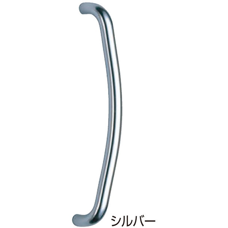 No.164 R形取手 No.164 シロクマ シルバー仕上 幅68mm高さ72.5mm 1組(2本)