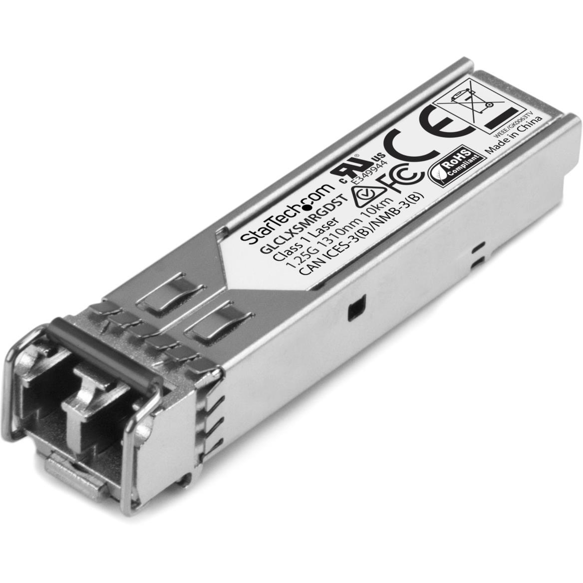 GLCLXSMRGDST SFPモジュール/Cisco製品GLC-LX-SM-RGD互換/1000BASE-LX準拠光トランシーバ/1310nm/DDM 1個 StarTech.com 【通販モノタロウ】