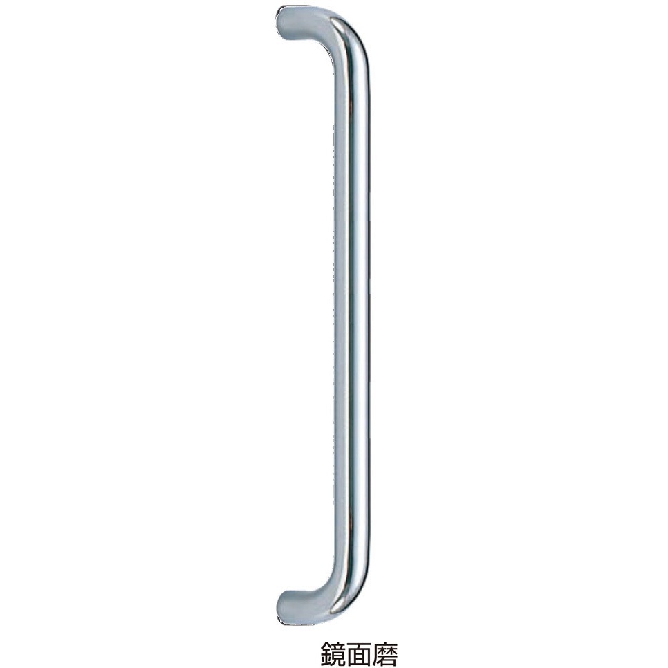 No.172 ステンレス丸棒取手 No.172 シロクマ 鏡面磨仕上 高さ67mm小サイズ 1組(2本)