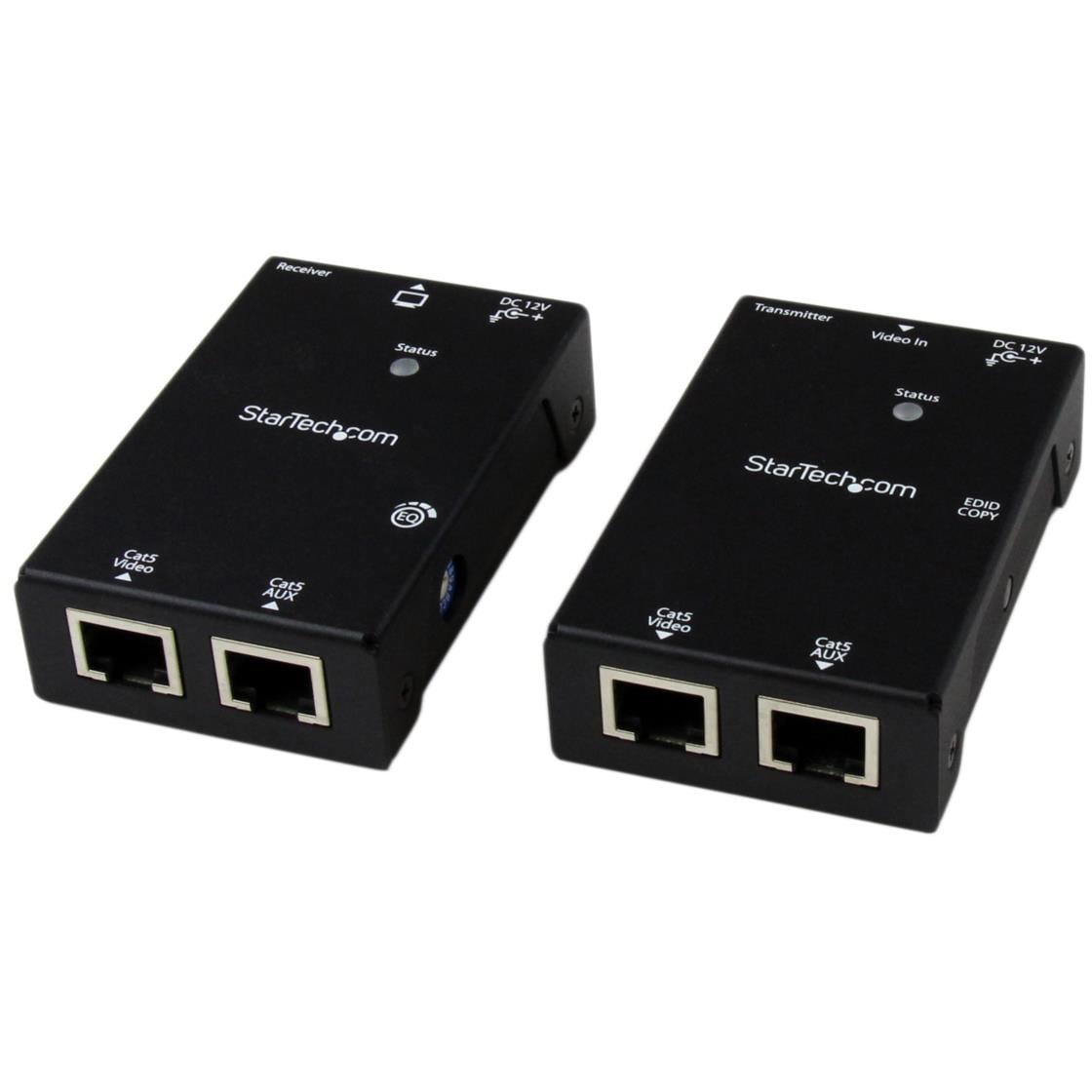 ST121SHD50 Cat5e/Cat6対応1ポートHDMIエクステンダー(延長器) UTPケーブルで電源供給 最大50mまで延長 1個 StarTech.com 【通販モノタロウ】