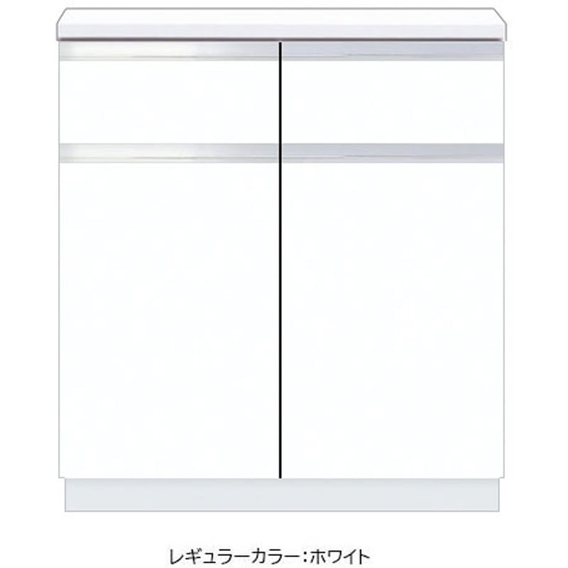 ワンド(マイセット) 壁面収納 奥行36cm 高さ87.4cm タイプ 間口80cm STO-80RC STO フロアユニット扉タイプ 収納シリーズ W800