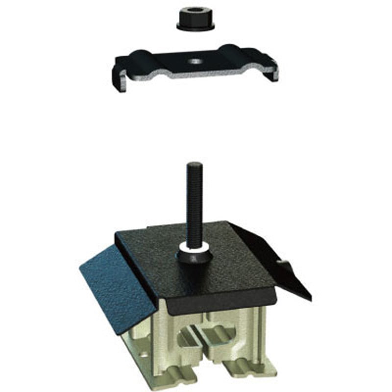 太陽様 SA1BB1572-7 角ハゼ直付ソーラー金具 高強度タイプ サカタ製作所 1組