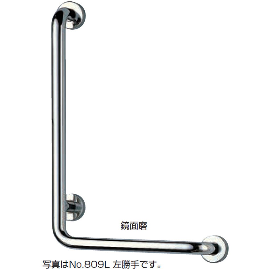 No.809L L形丸棒ニギリバー No.809L 1本 シロクマ 【通販モノタロウ】