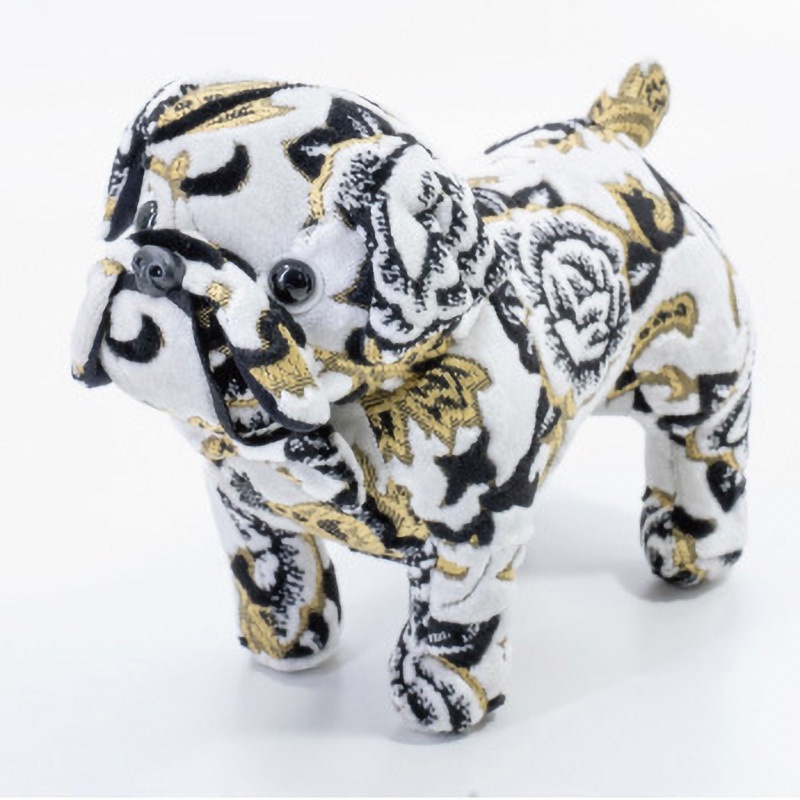 MI-BDMRWH 金華山ぬいぐるみ モンブランローズ ブルドッグ 1個 雅 【通販モノタロウ】