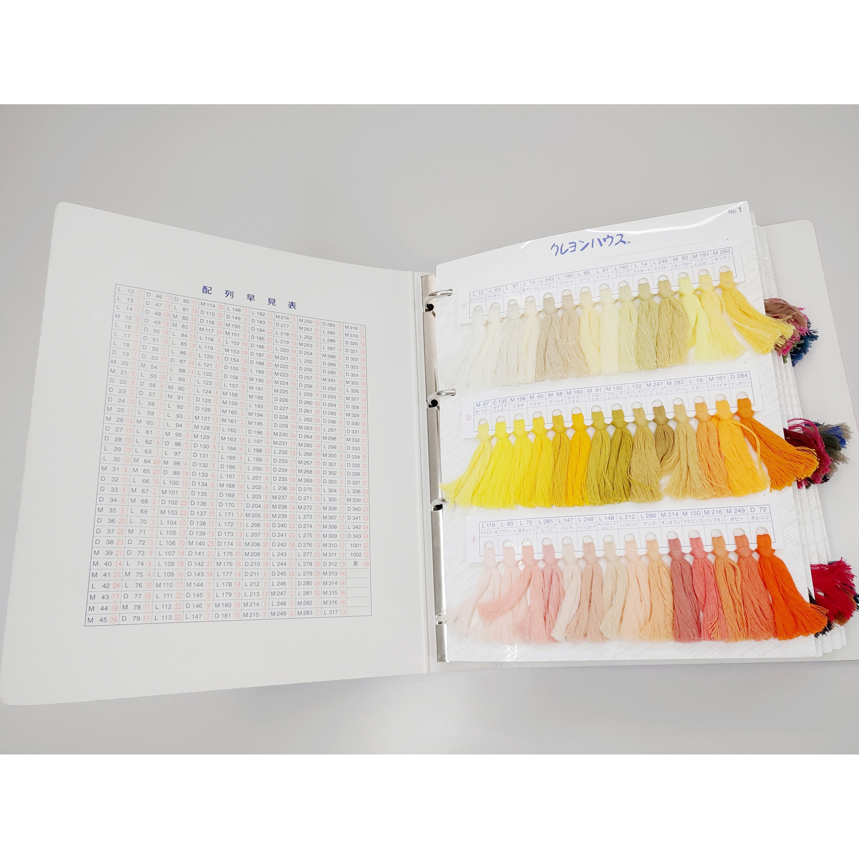 0999008-0000 クレヨンハウス(Crayon House) カラー見本帳 ミヤマ(三山