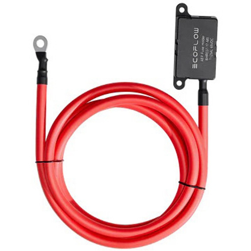 EFL-AltChargerFuseCable-2m Alternator Charger 延長用ヒューズケーブル 2m 1本 EcoFlow(エコフロー) 【通販モノタロウ】