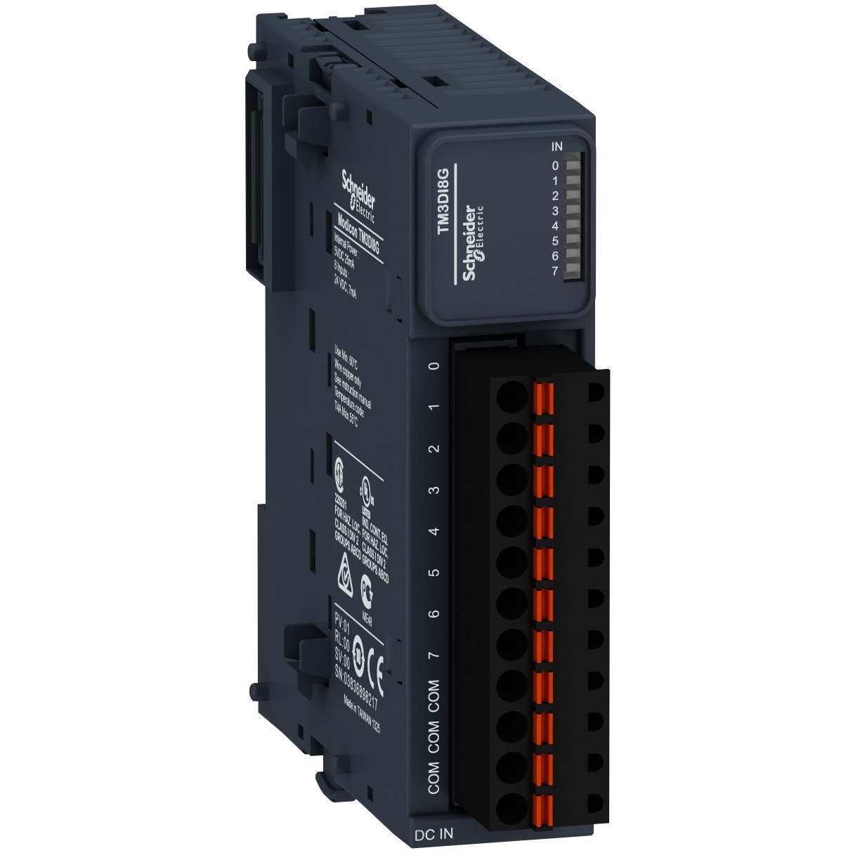 TM3DI8G TM3拡張IOユニット デジタル入力 1台 シュナイダーエレクトリック 【通販モノタロウ】