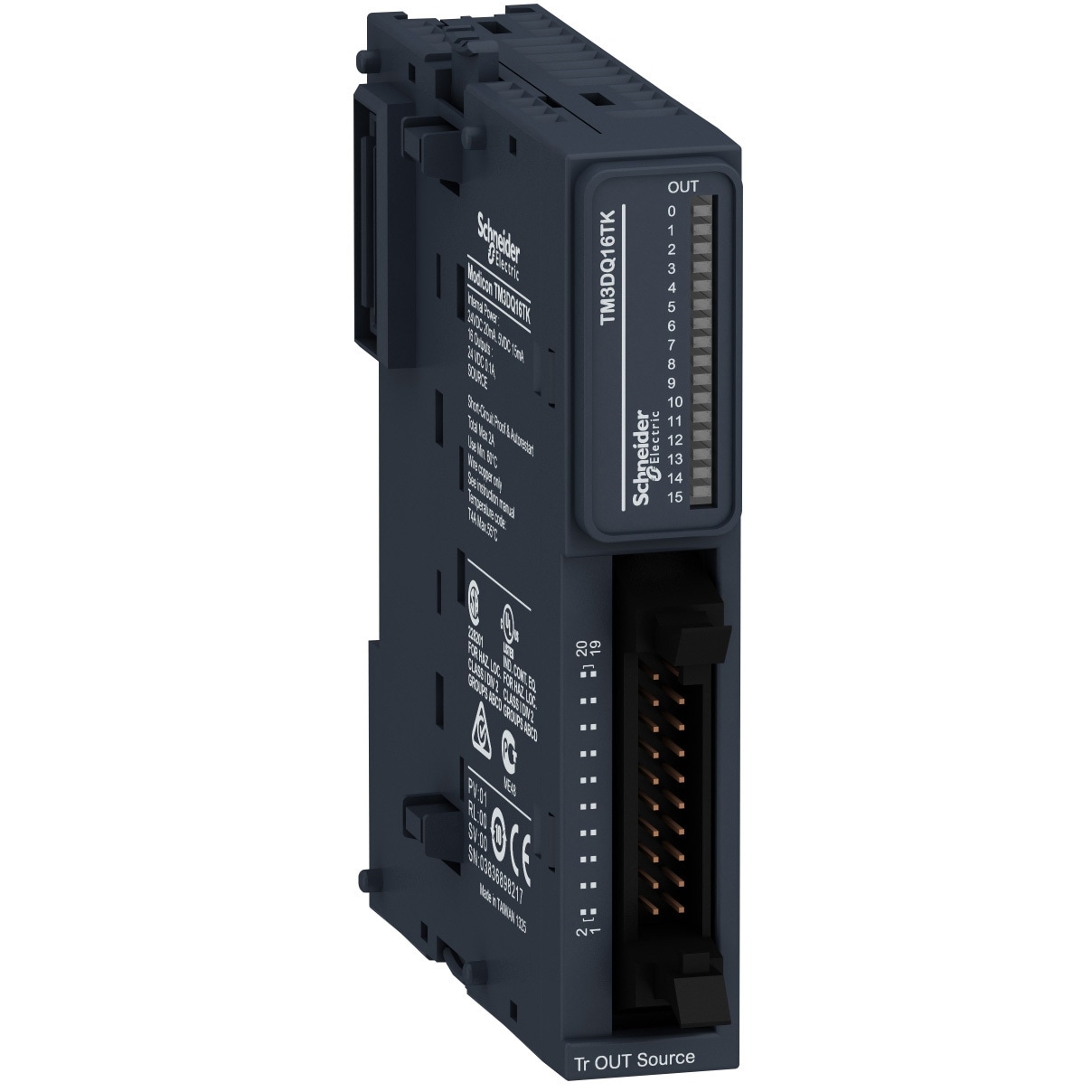 TM3DQ16TK TM3拡張IOユニット デジタル出力 1台 シュナイダーエレクトリック 【通販モノタロウ】