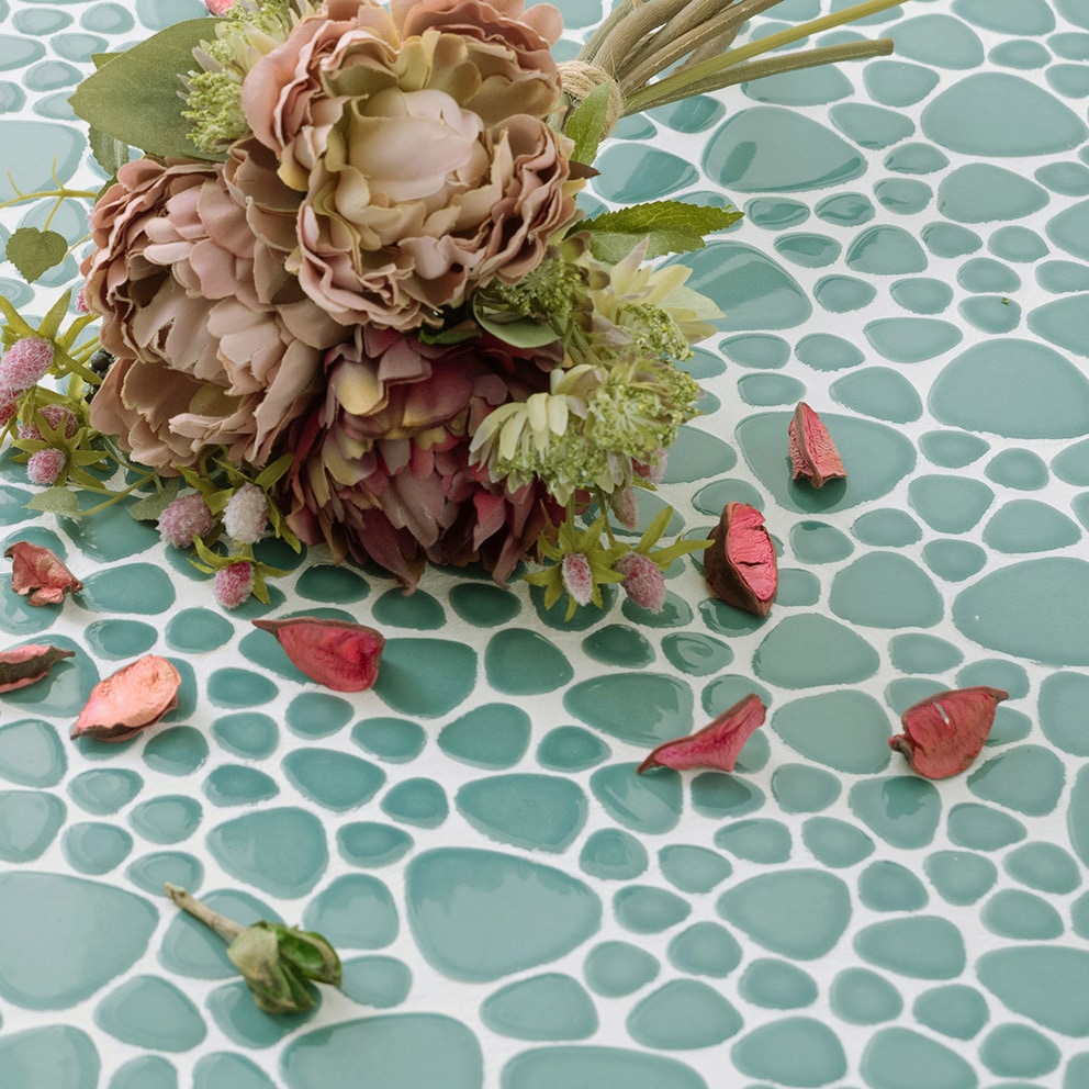 ys-056-bara 玉石モザイクタイル レトロカラーバラ石 玉川窯業 1