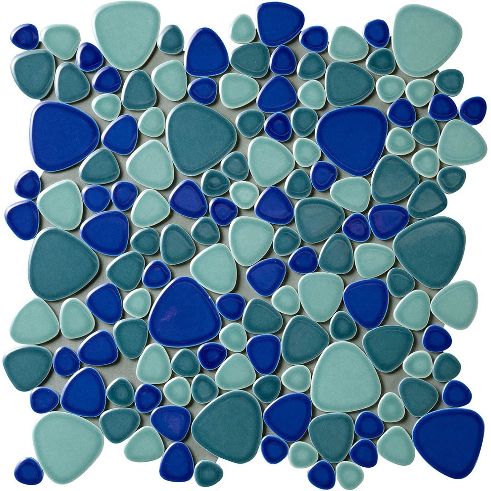 ys-mix-211-hariage 玉石モザイクタイル レトロMIXカラー 張上げ 玉川