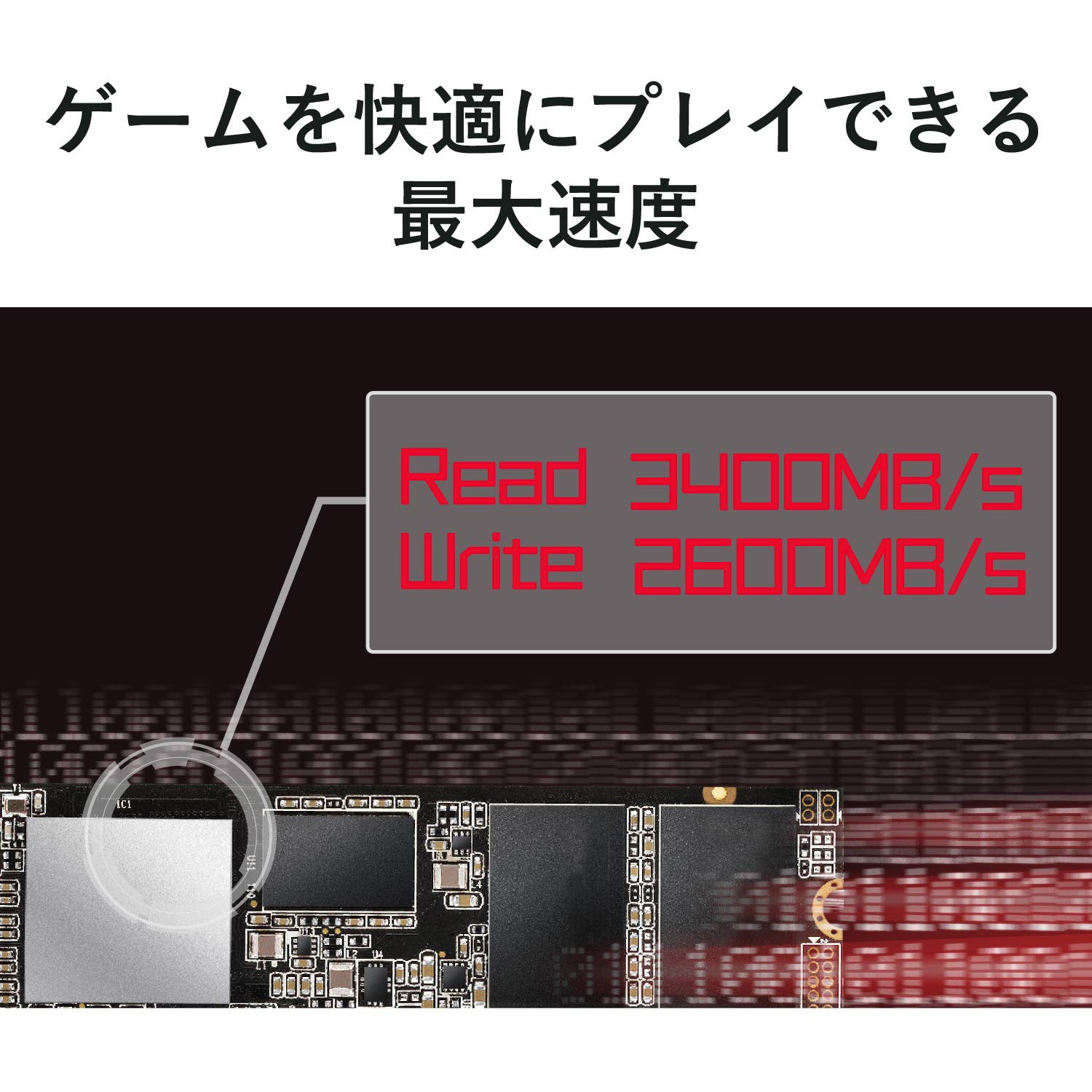 ESD-GMIA1024G ゲーミング内蔵SSD/PCIe3．0 1個 エレコム 【通販