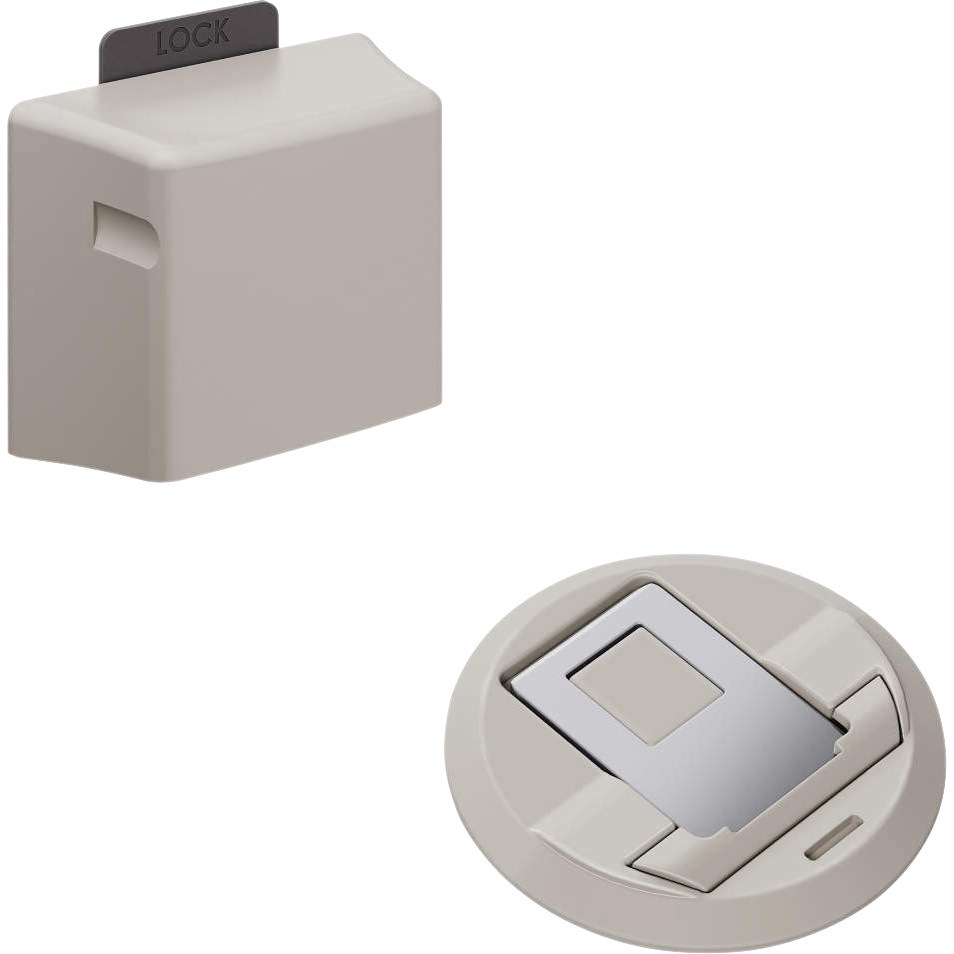 スキスム 面付けマグネットドアストッパー セット品 永大産業 床取付型