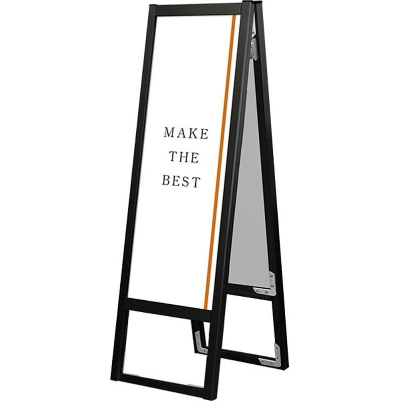 BFOSK-A3TTR-3SET ブラックフラットオープンスタンド看板A3縦縦両面 ウエイトアーム・水タンクセット 1台 常磐精工 【通販モノタロウ】