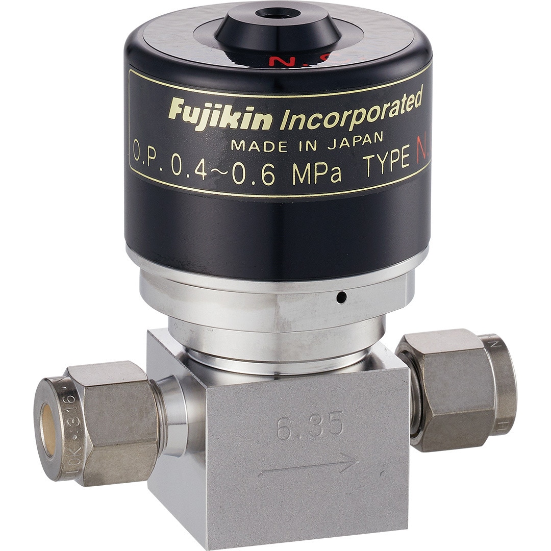 FPR-ND-91-12.7 ファインシリーズ ダイヤフラムバルブ フジキン