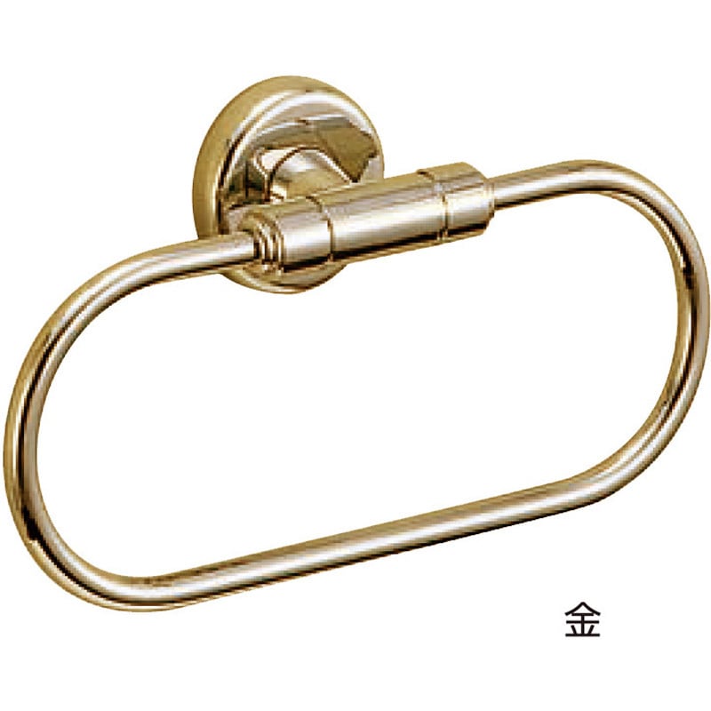 BT-109 ハーブタオルリング BT-109 シロクマ 真鍮