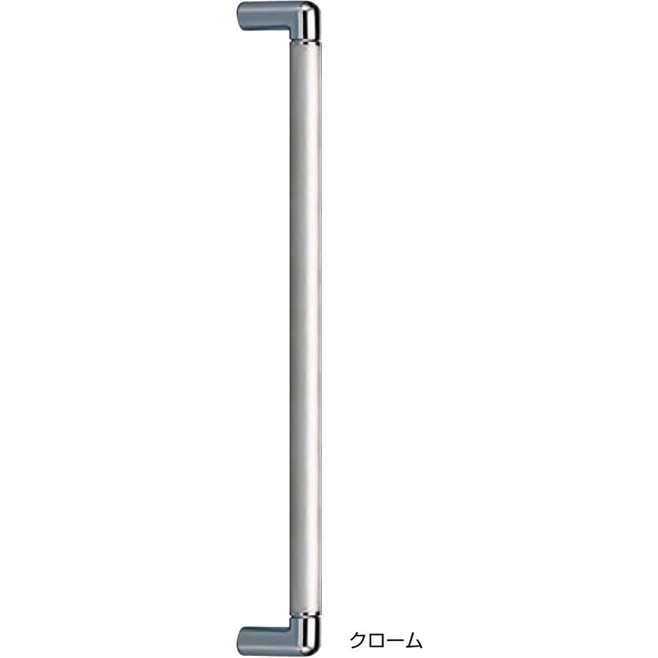 No.112 ルグラン取手 No.112 シロクマ クローム仕上 小サイズ 高さ56mm 1組(2本)