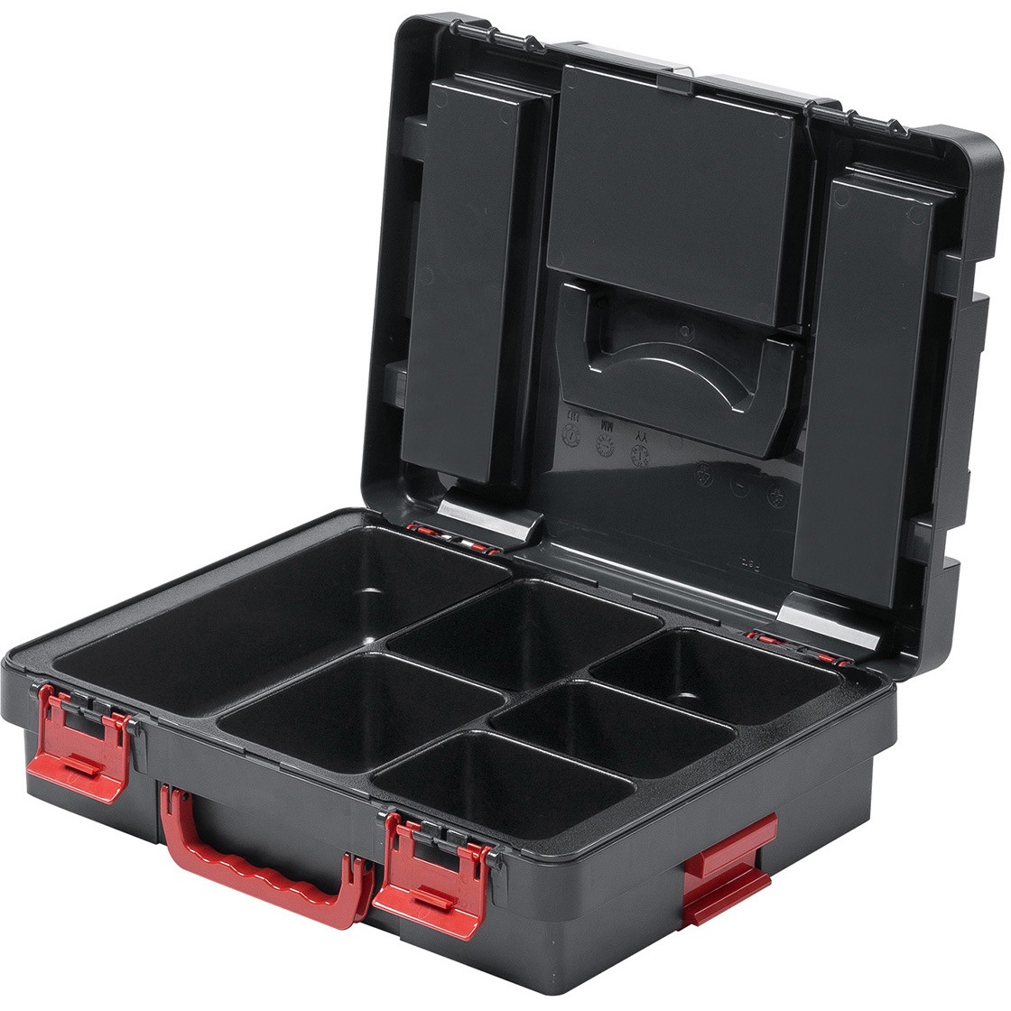 200-TBOXS001DGY ツールボックス スタッキング機能付き 1個 サンワ