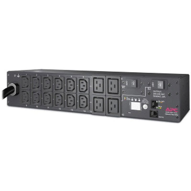 AP7811B APC Rack PDU， Metered， 2U， 30A， 200V， (12) C13 & (4