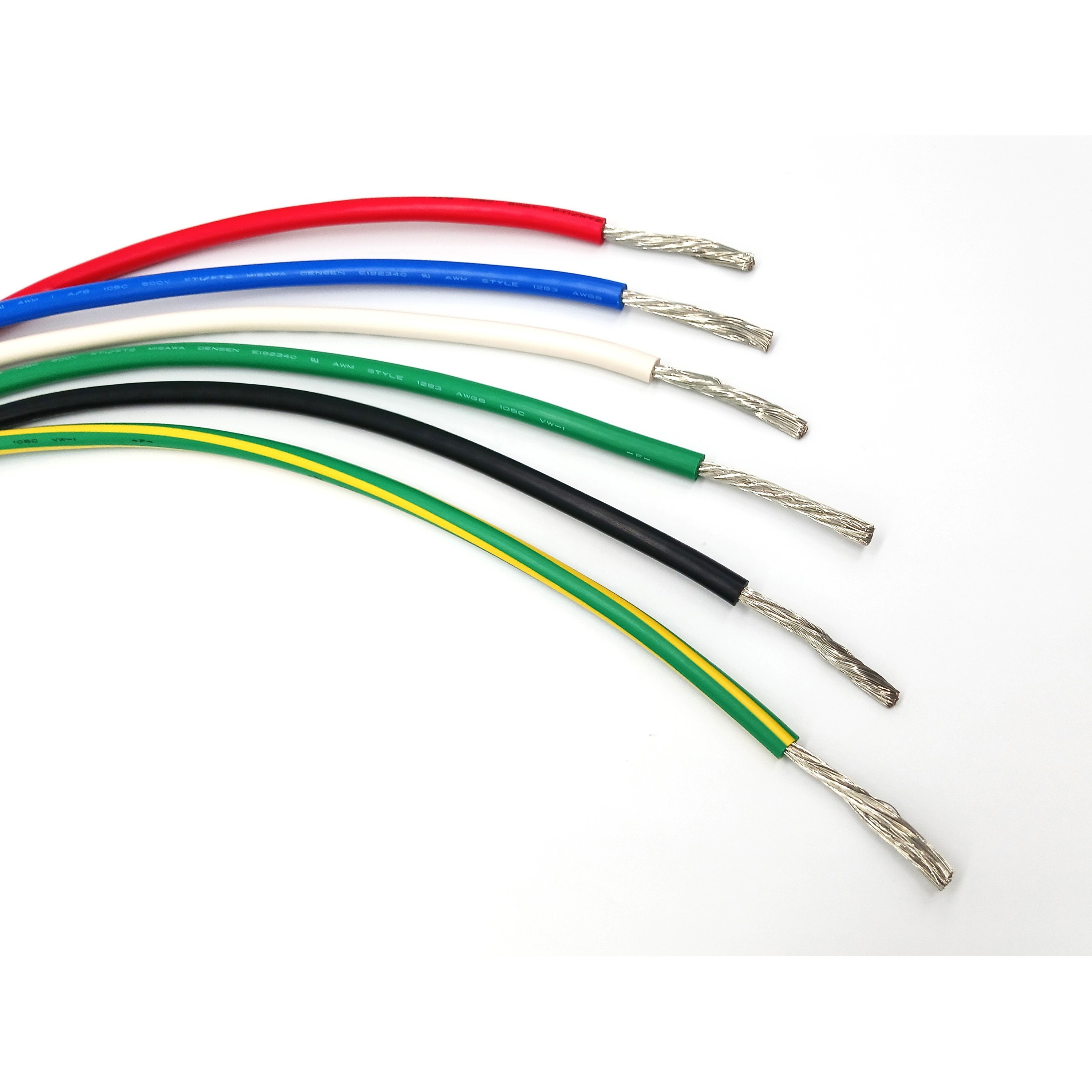 UL1283 AWG8 シロ UL1283 600Vビニル絶縁電線 1本(61m) 三沢電線 【通販モノタロウ】