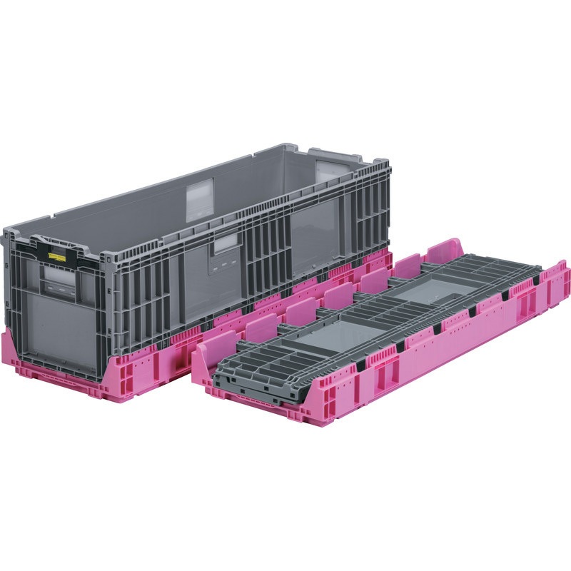 56007000REGL オリコン EP100B-SW ピンク/ライトグレー サンコー(三甲) 容量104L 外寸(幅×奥行×高さ)1050×358×335mm 1個