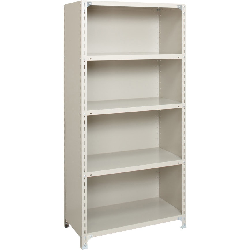 P-5330-5IV 軽量ラック(耐荷重120kg) 瀬戸内スチール(旧:原田鋼業) アイボリー色 高さ1500mm奥行300mm  P-5330-5IV