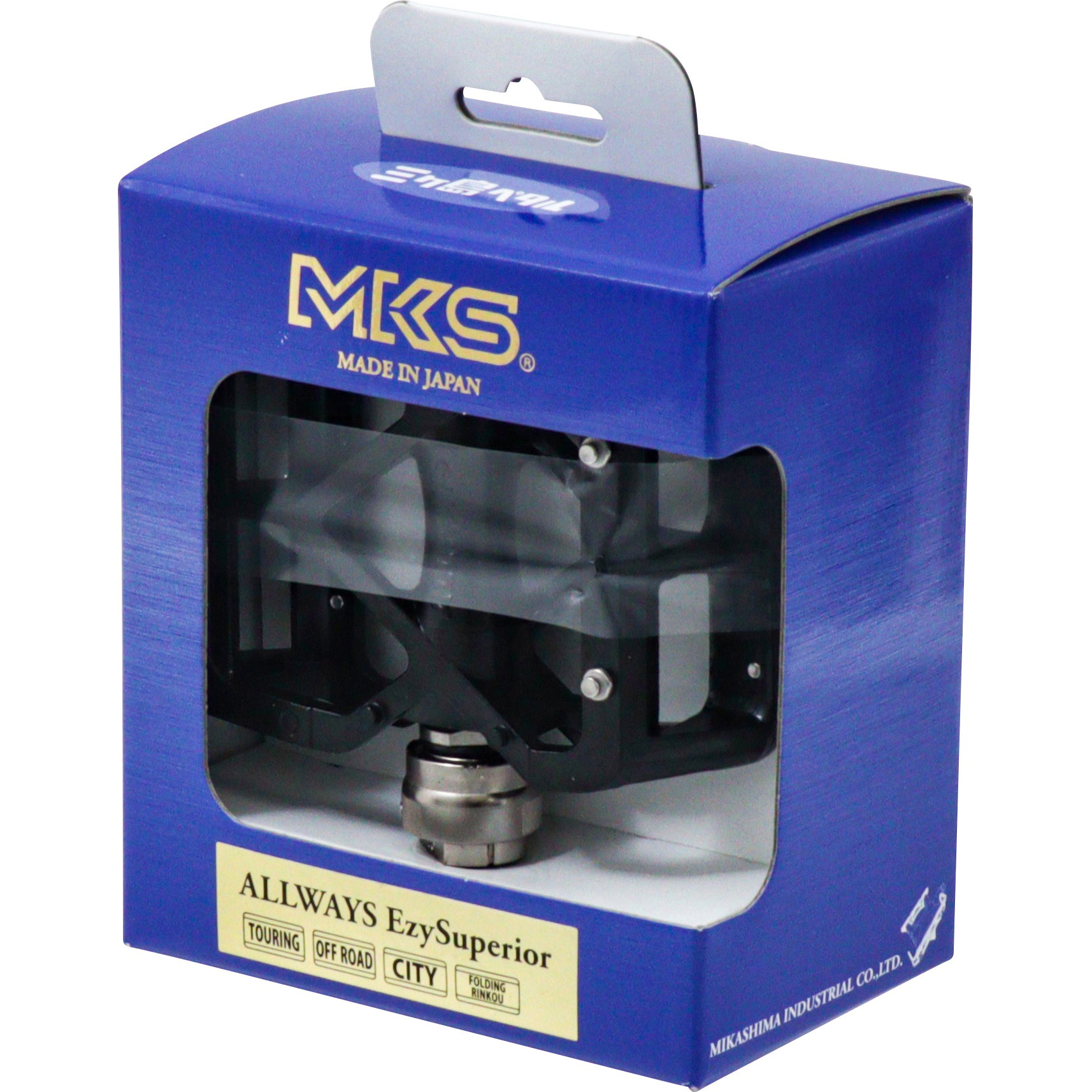 フラットペダル ALLWAYS Ezy Superior MKS(三ヶ島) アルミ
