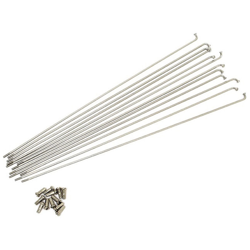 12*288-STN #12ステンレススポーク 真鍮ニップル付 GRK #12×288mm