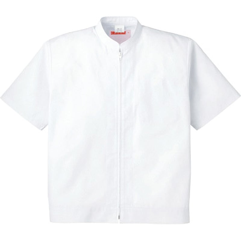 446-30 ジャンパー(メンズ) 444、446 KAZEN 長袖 シロ色 サイズLL 446-30 ジャンパー(メンズ) 444、446 KAZEN 長袖 シロ色 サイズLL