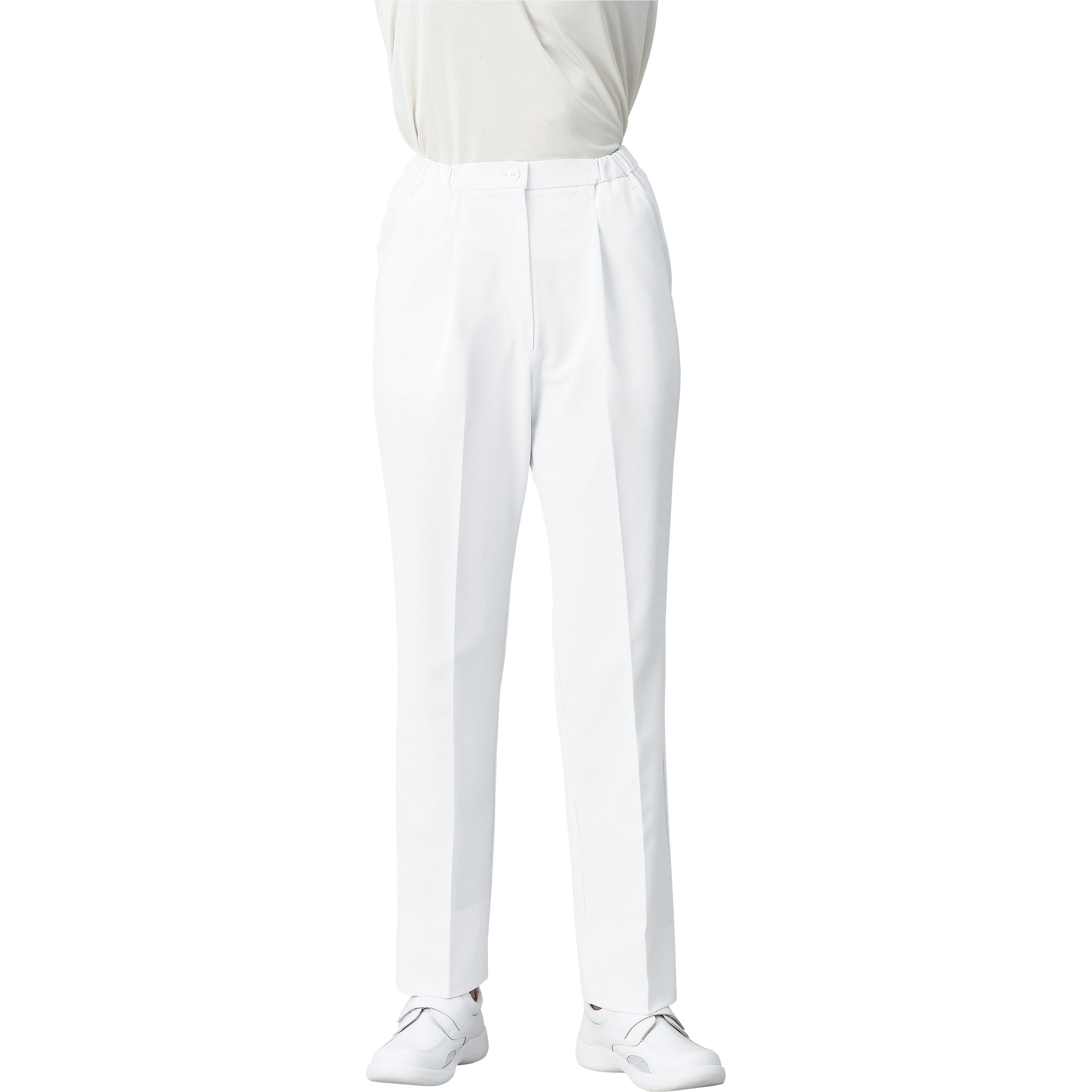 かざね 193-40 レディススラックス(ストレートカット) 193 KAZEN