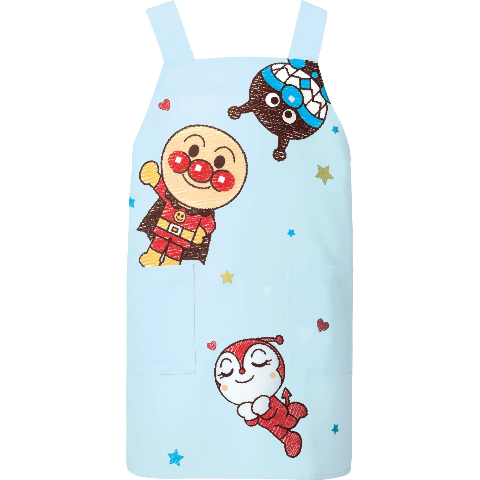 ANP917-81 アンパンマン プリントエプロン ANP917 1枚 KAZEN 【通販