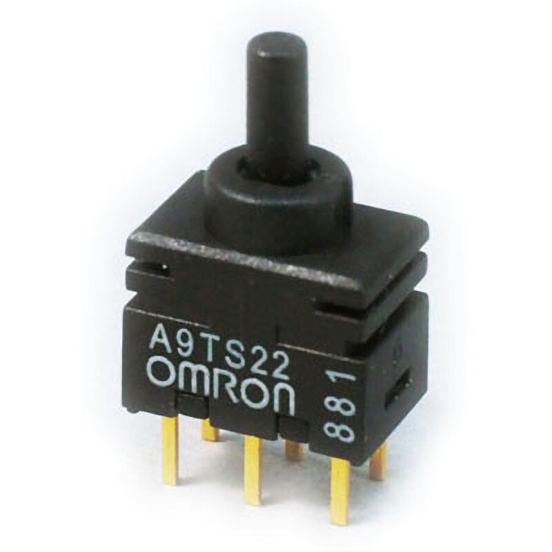 A9TS12-0011 極超小型トグルスイッチ A9TS omron(オムロン) ON